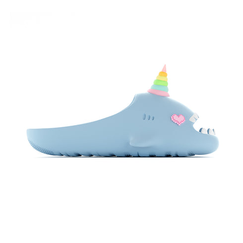 Sharkicks Pro - Unicornio, Ojos de Corazón Pixelados
